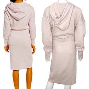 BTFL sweater dress with hood and zipper size M